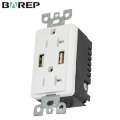 BAS20-2USB 5VDC 4A elektrische geschaltete usa-Wandadapter